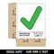 Check Mark Symbol Waterproof Vinyl Phone Tablet Laptop Water Bottle Sticker Set - 5 Pack